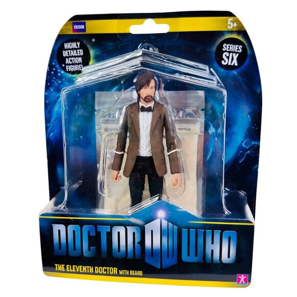 Doctor Who The Eleventh Doctor W/ Beard & The Flesh Action Figure Series 6 2009 - Picture 6 of 8